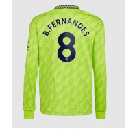 Manchester United Bruno Fernandes #8 Tredjetrøje 2022-23 Langærmet